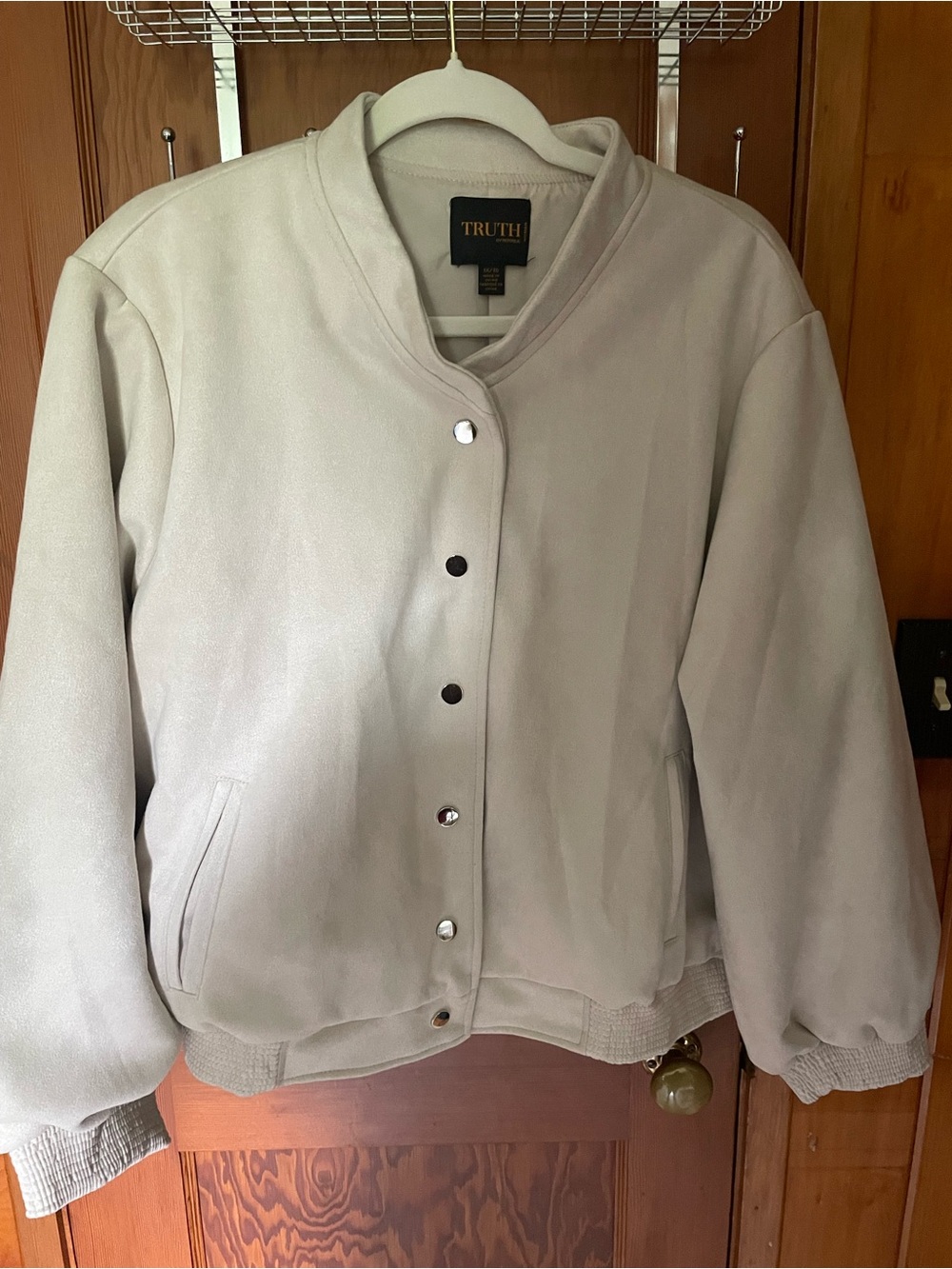 Truth Ivory Bomber Jacket